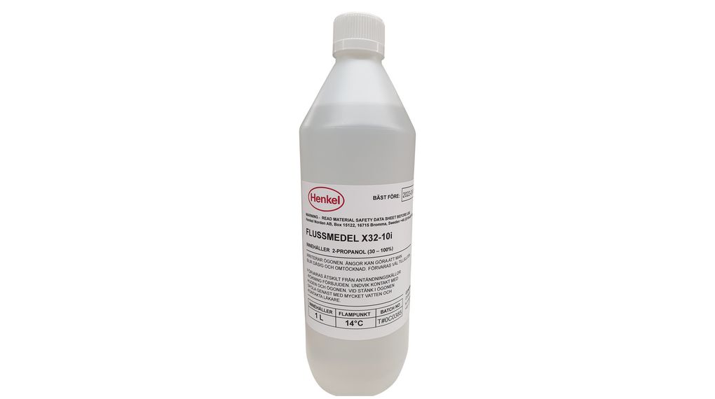 X3210I 1L Henkel Liquid Flux, NoClean, 1l Elfa Distrelec Lietuva